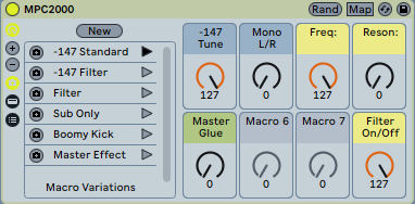 Screenshot of MPC2000